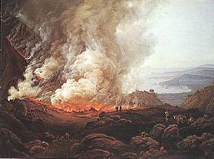 Mount Vesuvius erupts, destroys Pompeii and Herculaneum, 79 CE
